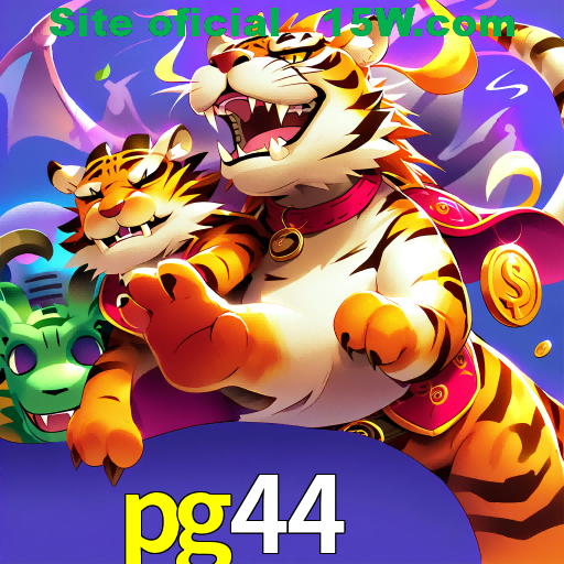 Imagem promocional da pg44 mostrando a plataforma e suas vantagens